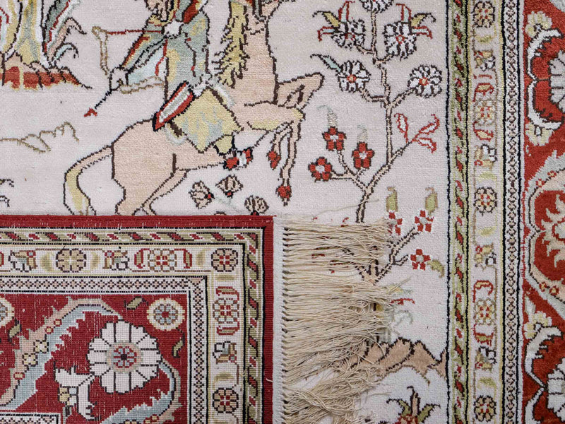 China Seide Teppich 193x121cm - Orientteppich