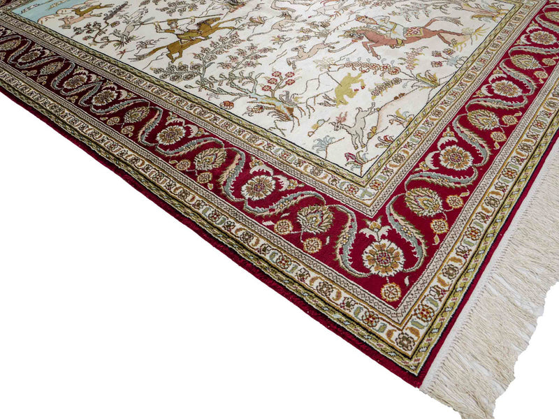 China Seide Teppich 180x123cm - Orientteppich