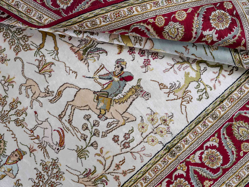 China Seide Teppich 180x123cm - Orientteppich