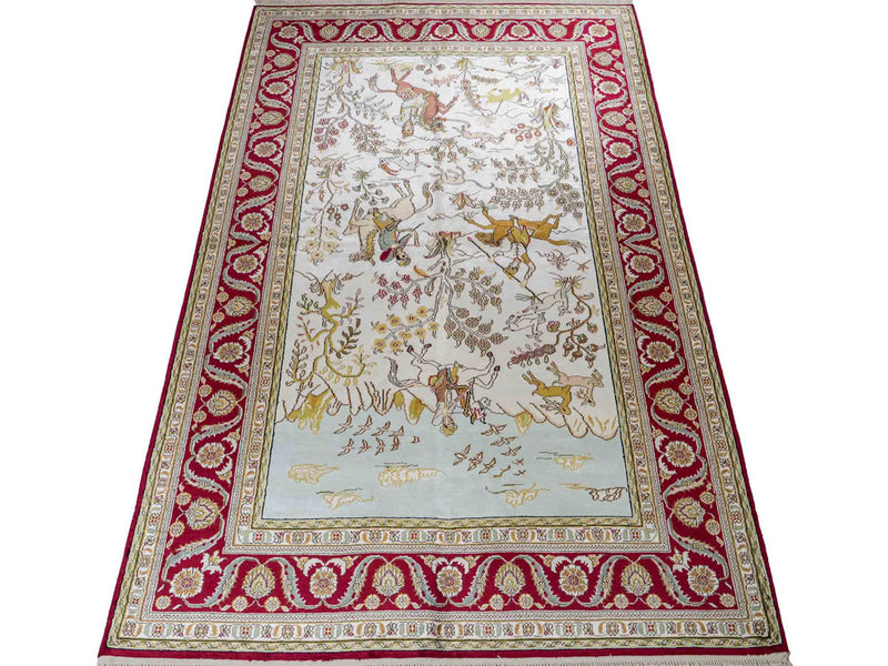China Seide Teppich 180x123cm - Orientteppich