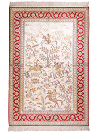 Seda chinesa Tapete 127x185cm - Tapete Oriental – product image