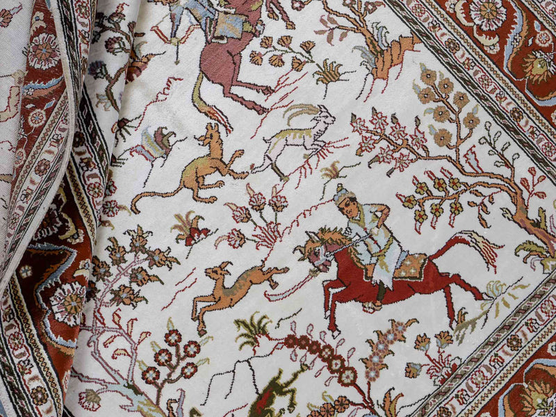China Seide Teppich 184x125cm - Orientteppich