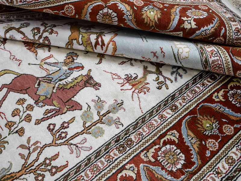 China Seide Teppich 184x125cm - Orientteppich