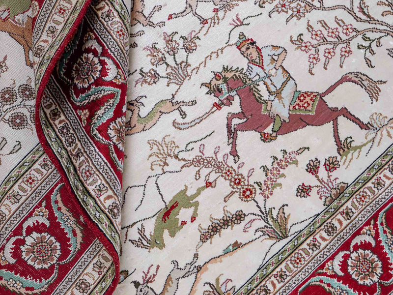 China Seide Teppich 180x124cm - Orientteppich