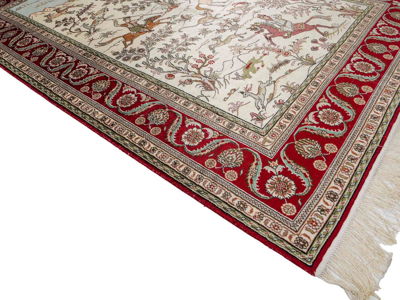 China Seide Teppich 180x124cm - Orientteppich
