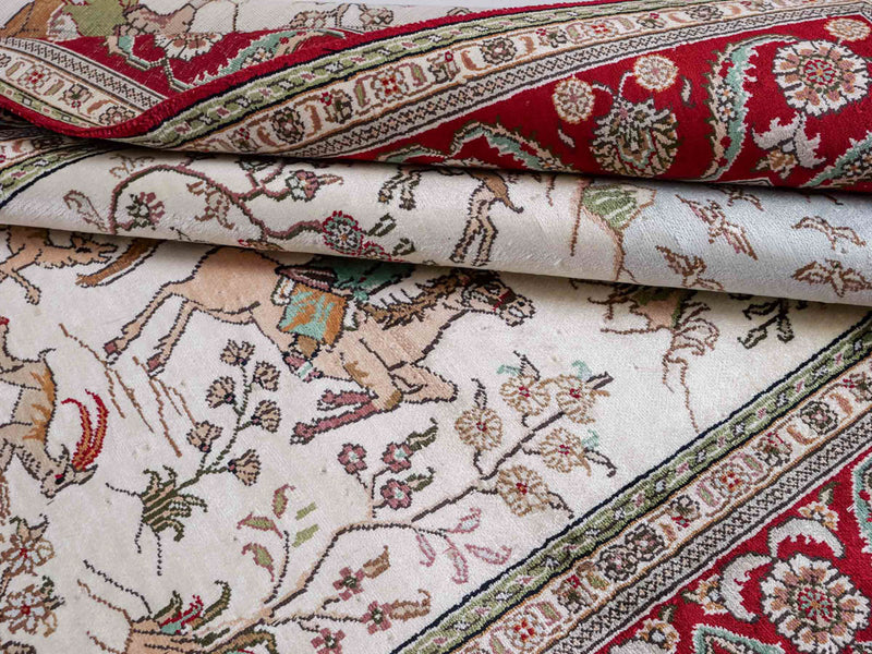 China Seide Teppich 180x124cm - Orientteppich