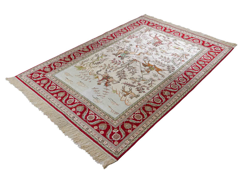 China Seide Teppich 180x124cm - Orientteppich