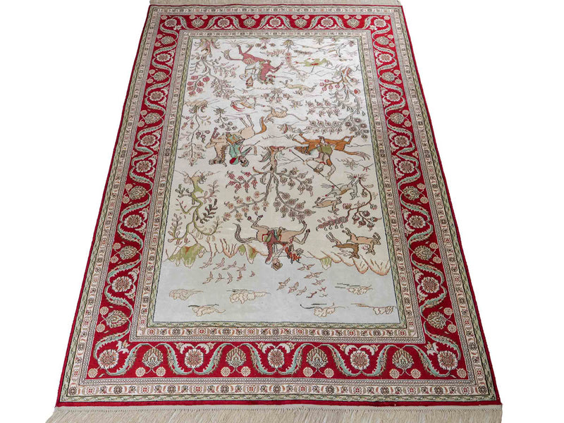 China Seide Teppich 180x124cm - Orientteppich