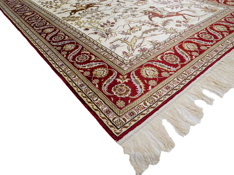 China Seide Teppich 185x124cm - Orientteppich