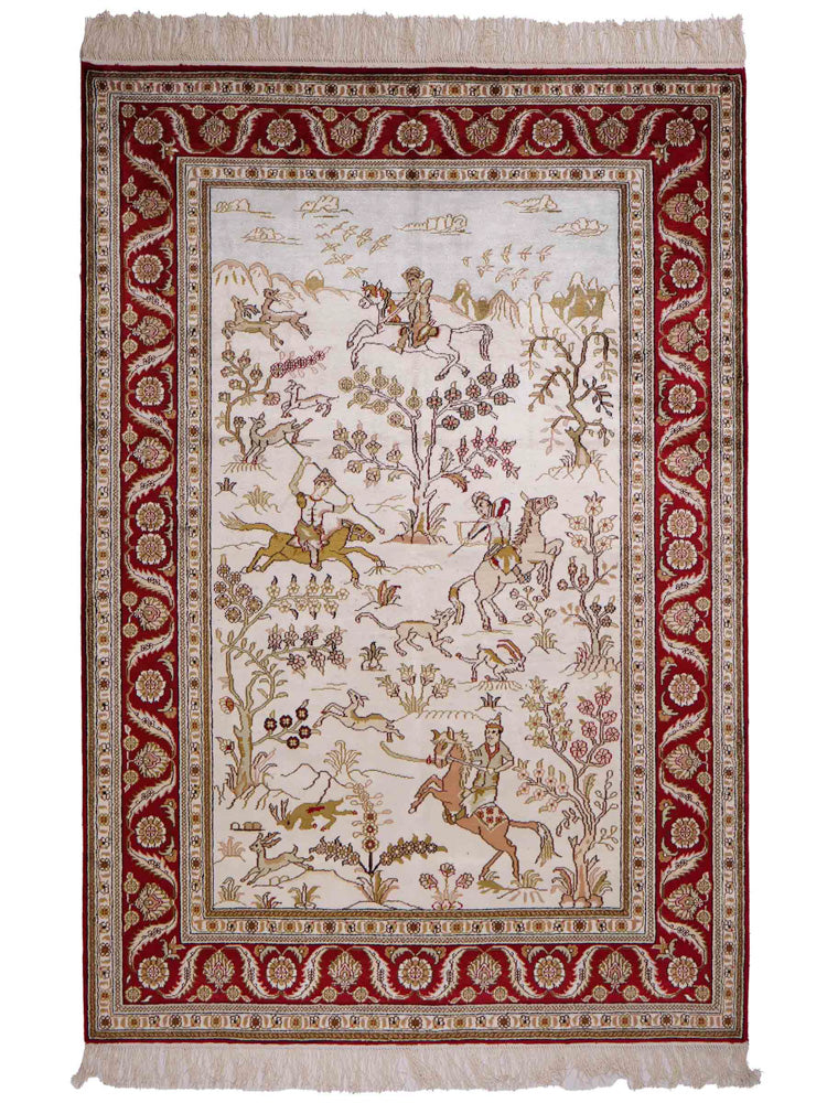 China Seide Teppich 183x126cm - Orientteppich