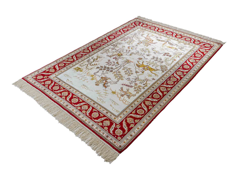 China Seide Teppich 183x126cm - Orientteppich