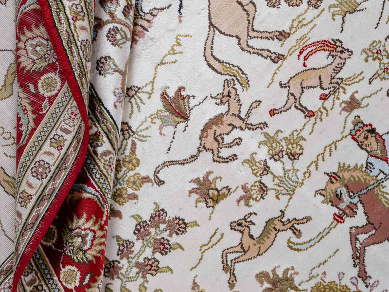 China Seide Teppich 176x124cm - Orientteppich