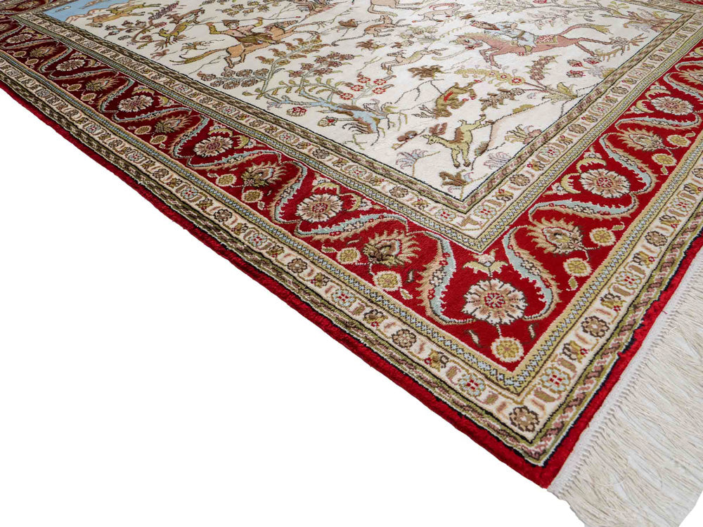 China Seide Teppich 176x124cm - Orientteppich