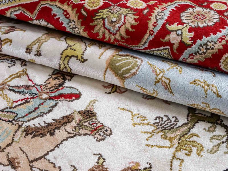 China Seide Teppich 176x124cm - Orientteppich