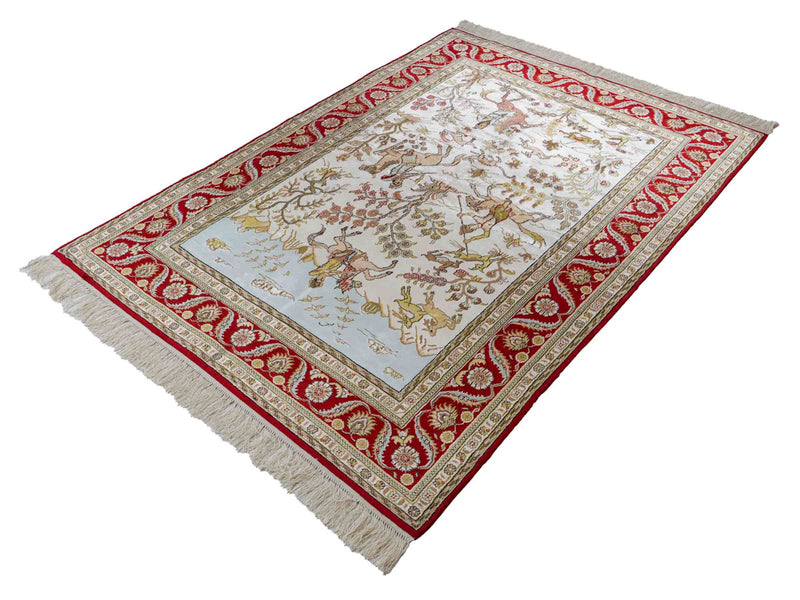 China Seide Teppich 176x124cm - Orientteppich