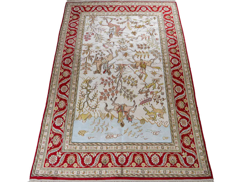China Seide Teppich 176x124cm - Orientteppich
