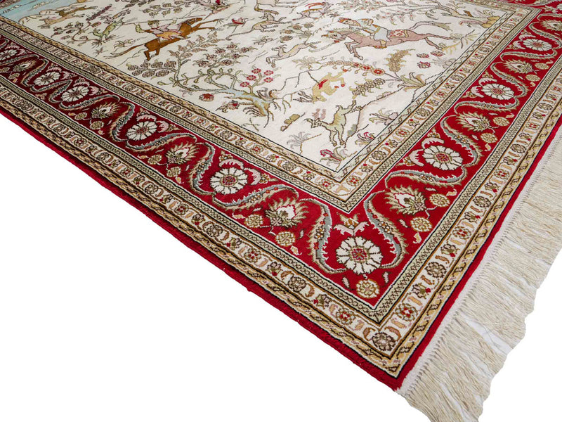 China Seide Teppich 185x126cm - Orientteppich