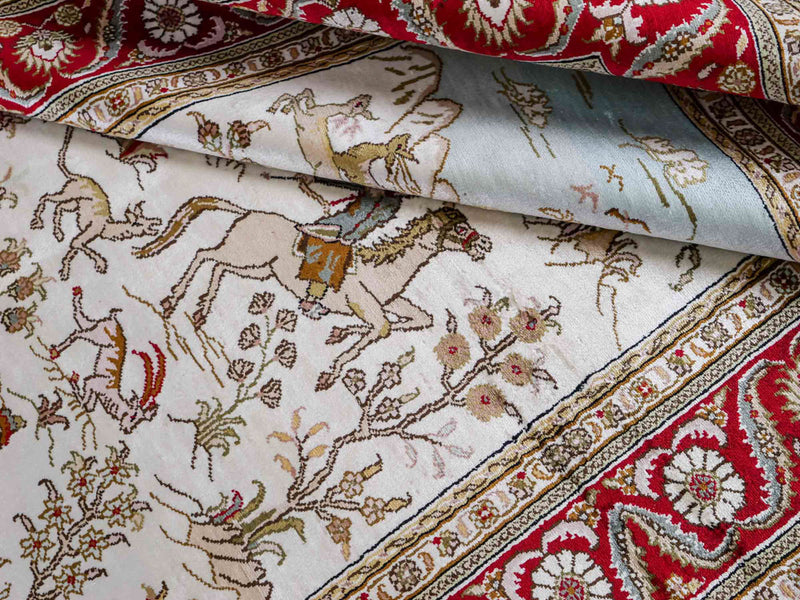 China Seide Teppich 185x126cm - Orientteppich