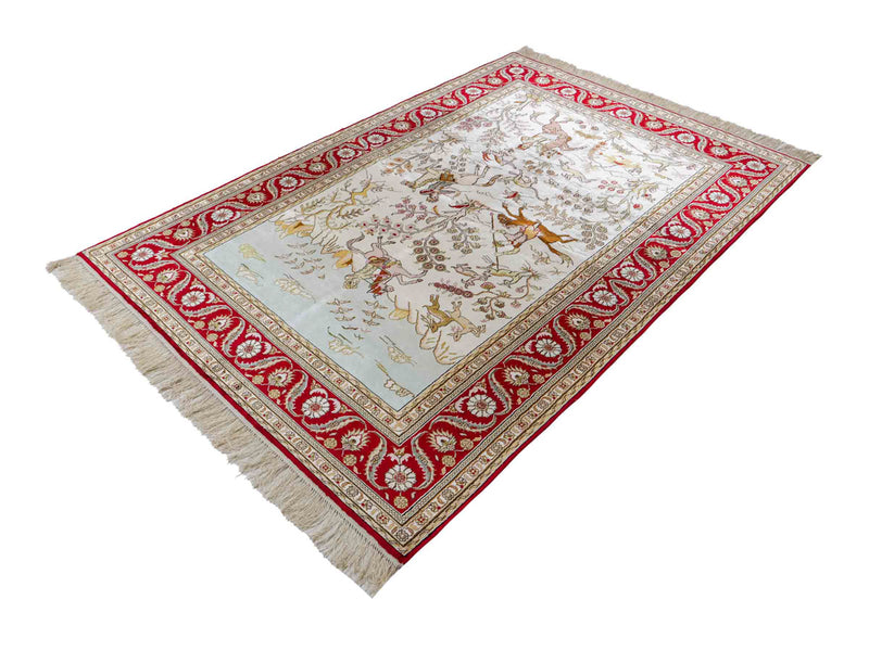China Seide Teppich 185x126cm - Orientteppich