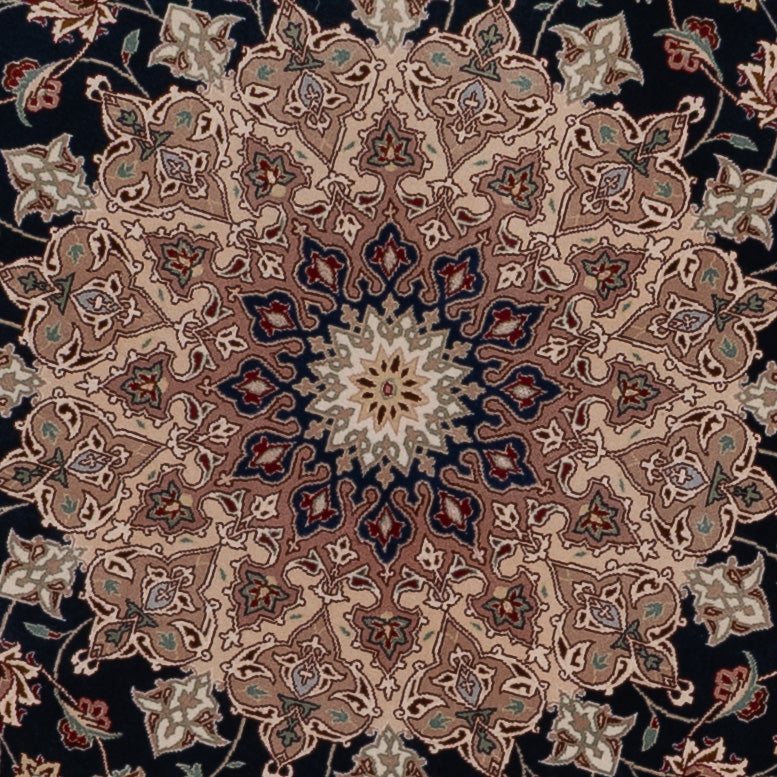Täbriz - 50 Raj Teppich 200x200cm - Perserteppich
