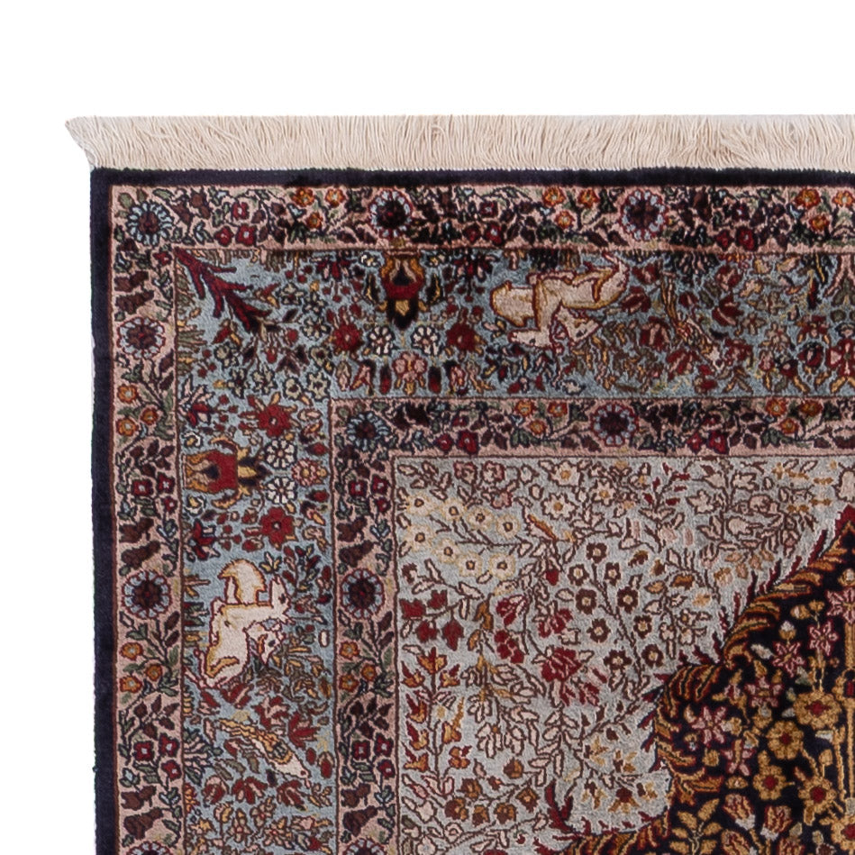 Kaschmir Seide Teppich 185x122cm - Orientteppich
