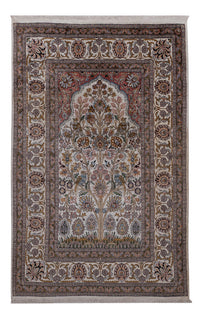 Seda da Caxemira Tapete 186x116cm - Tapete Oriental – product image