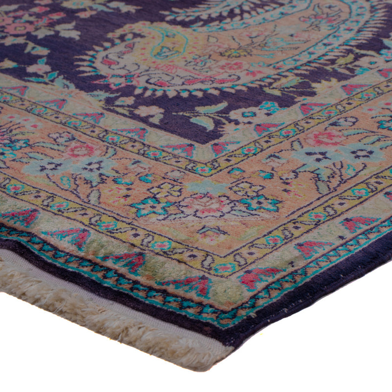 Seda da Caxemira Tapete 178x123cm - Tapete Oriental