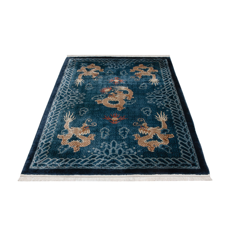 China Seide Teppich 187x123cm - Orientteppich