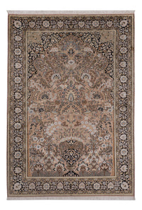 Seda da Caxemira Tapete 188x126cm - Tapete Oriental – product image