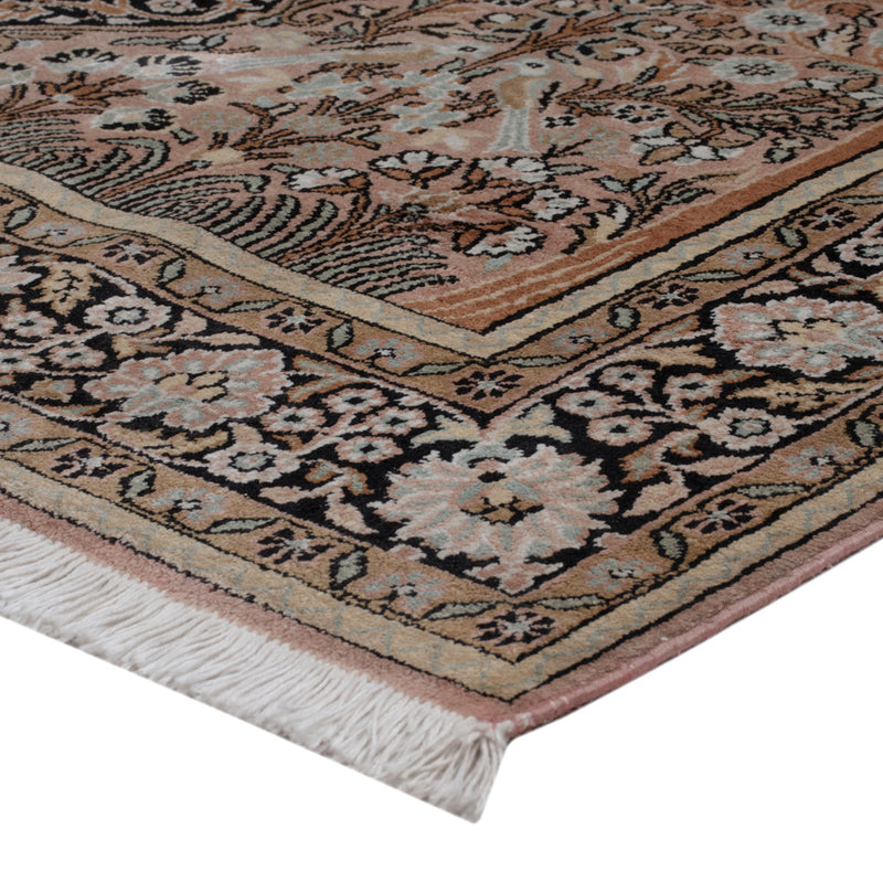 Seda da Caxemira Tapete 188x126cm - Tapete Oriental