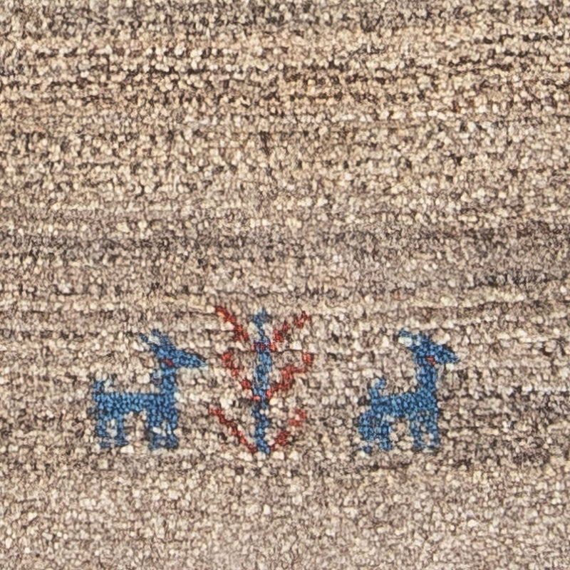 Gabbeh persa Tapete 57x86cm - Perserteppich Wollteppich