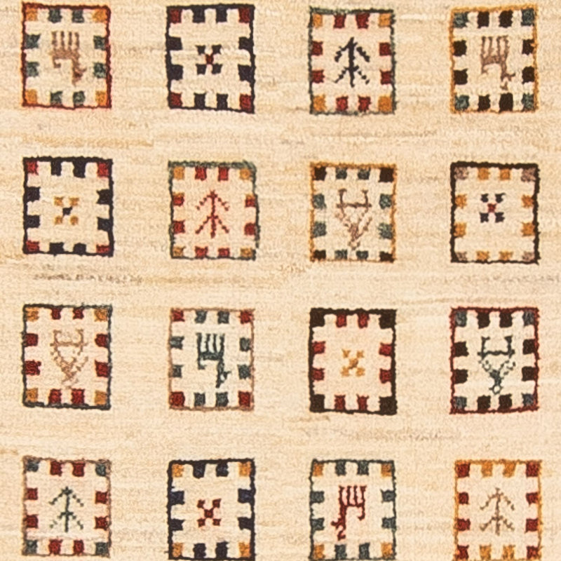 Loribaft Tapete 82x193cm - Perserteppich Wollteppich