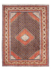 Tabriz Tapete 208x276cm - Tapete persa - Rectangular / Azul escuro / 208 x 276 cm Rectangular