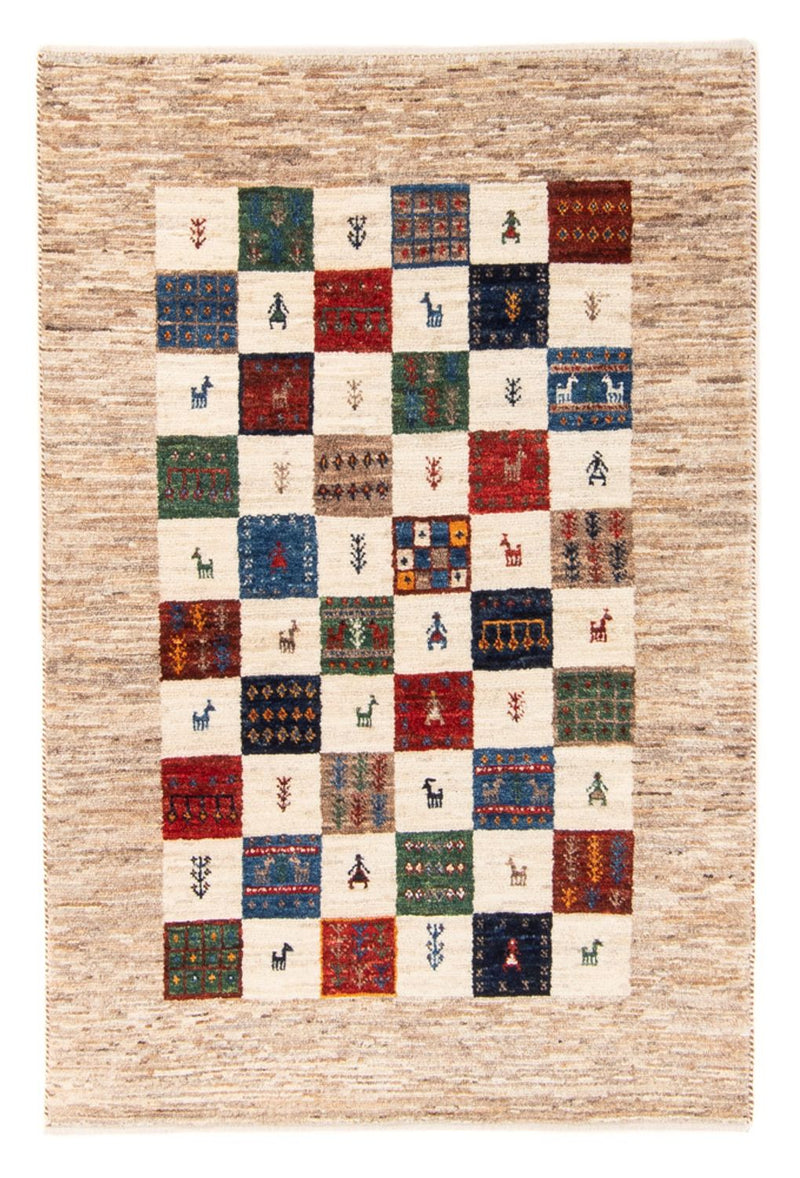 Loribaft Tapete 125x86cm - Perserteppich Wollteppich
