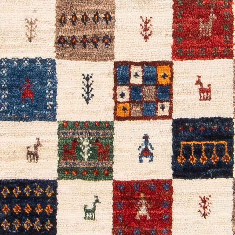 Loribaft Tapete 125x86cm - Perserteppich Wollteppich