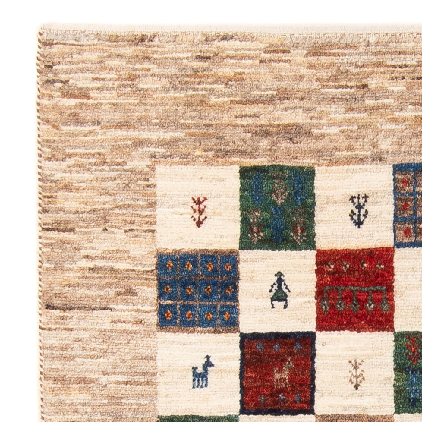 Loribaft Tapete 125x86cm - Perserteppich Wollteppich