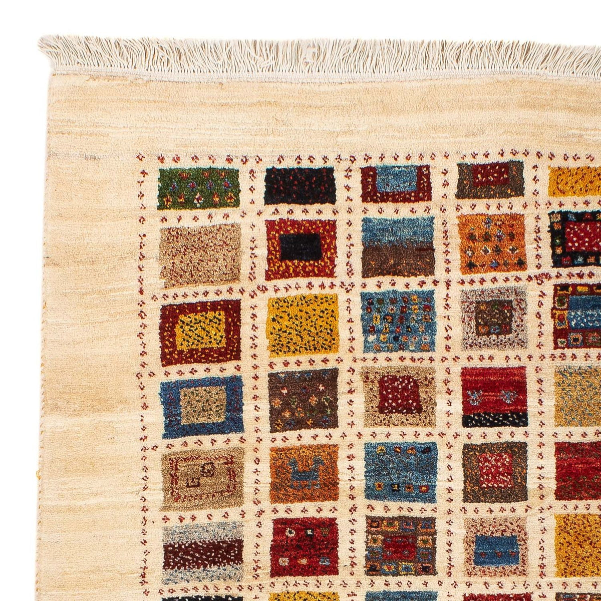 Loribaft Tapete 86x128cm - Perserteppich Wollteppich