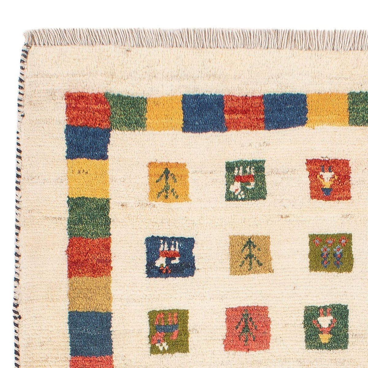Gabbeh persa Tapete 76x122cm - Perserteppich Wollteppich
