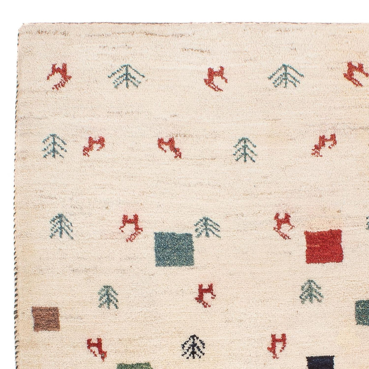 Gabbeh persa Tapete 124x83cm - Perserteppich Wollteppich