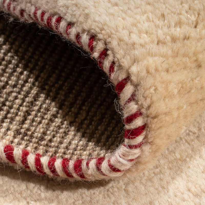 Gabbeh Persisch Teppich 89x67cm - Perserteppich Wollteppich