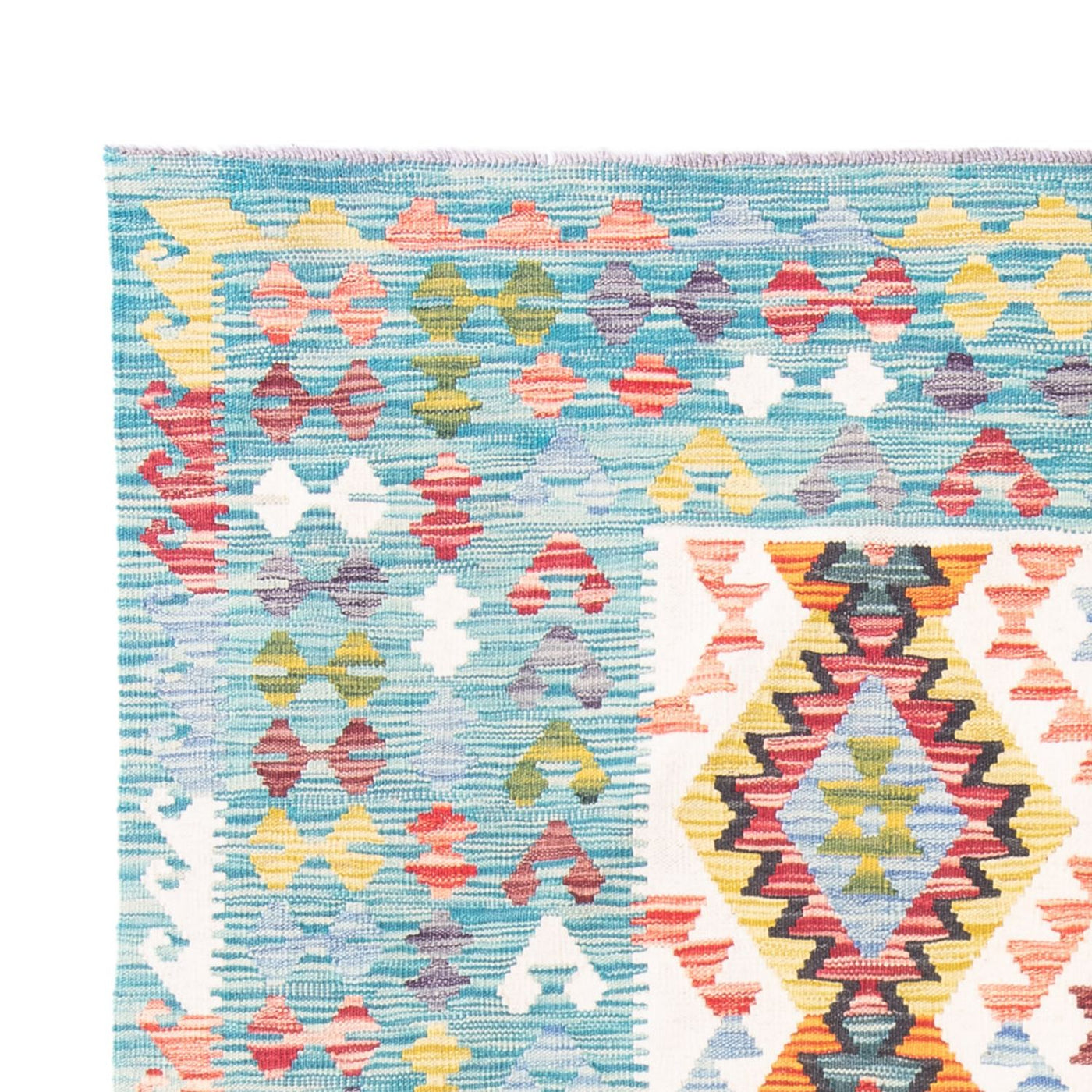 Tapete Kelim - Splash - 251 x 182 cm - multicolorido