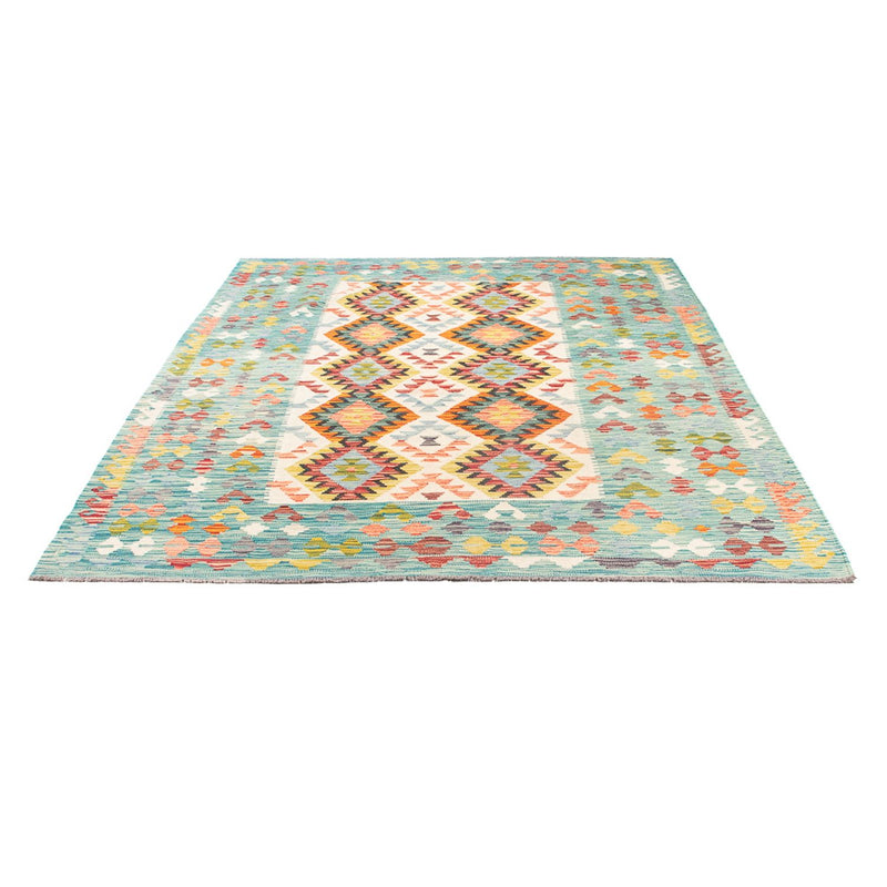 Tapete Kelim - Splash - 251 x 182 cm - multicolorido