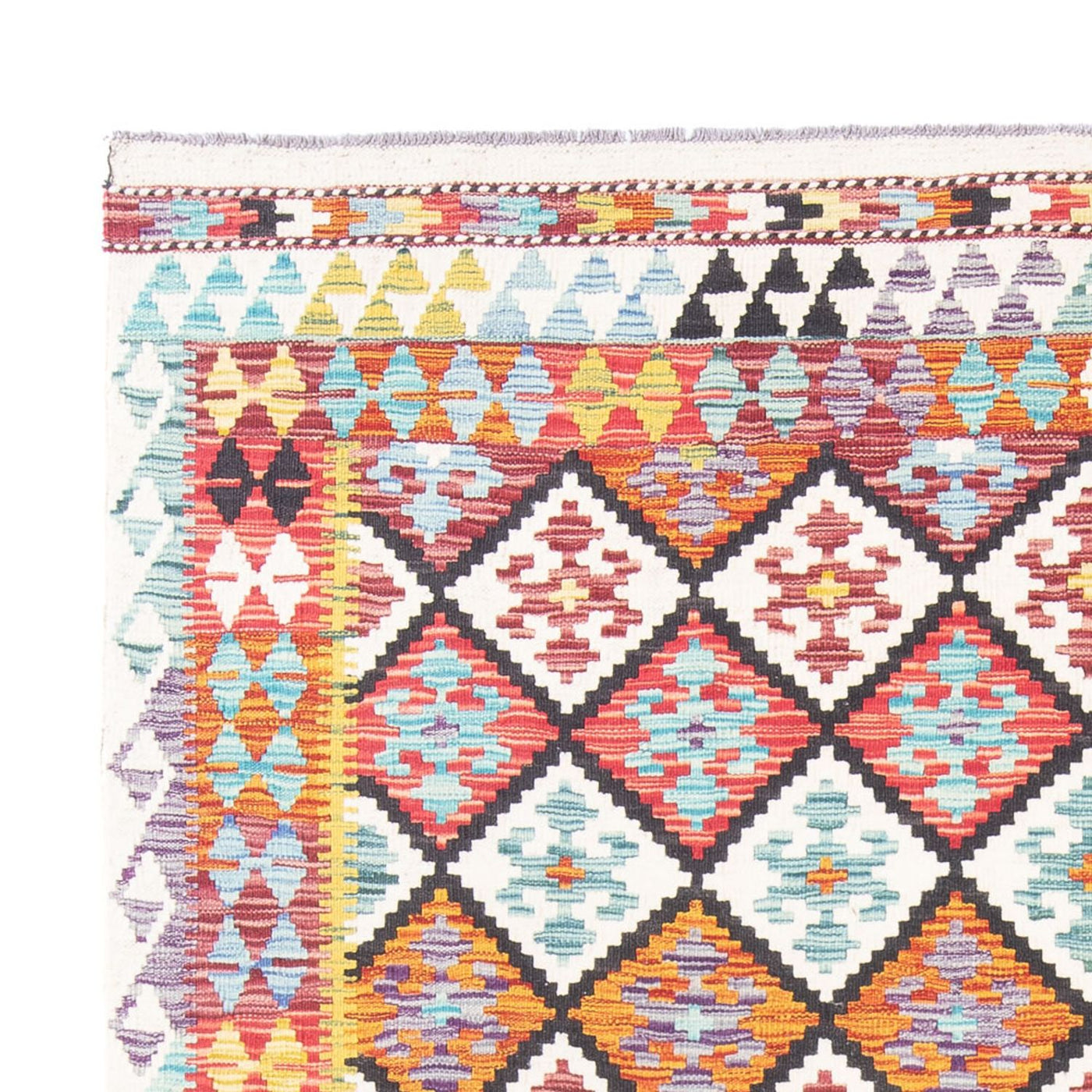 Kilim Maimana Tapete 239x200cm - Tapete de lã