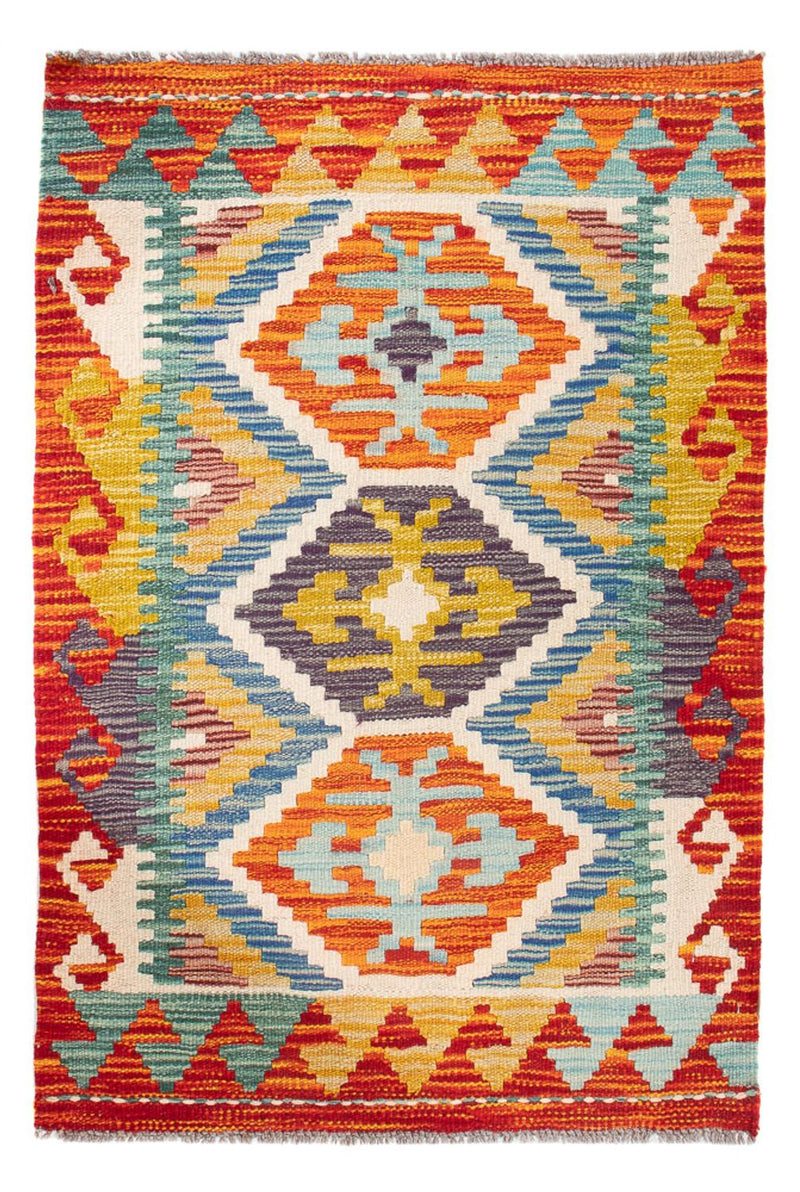Kilim Maimana Tapete 91x62cm - Tapete de lã