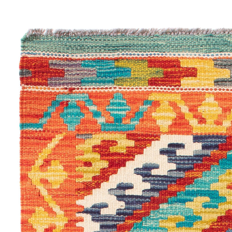 Kilim Maimana Tapete 90x60cm - Tapete de lã