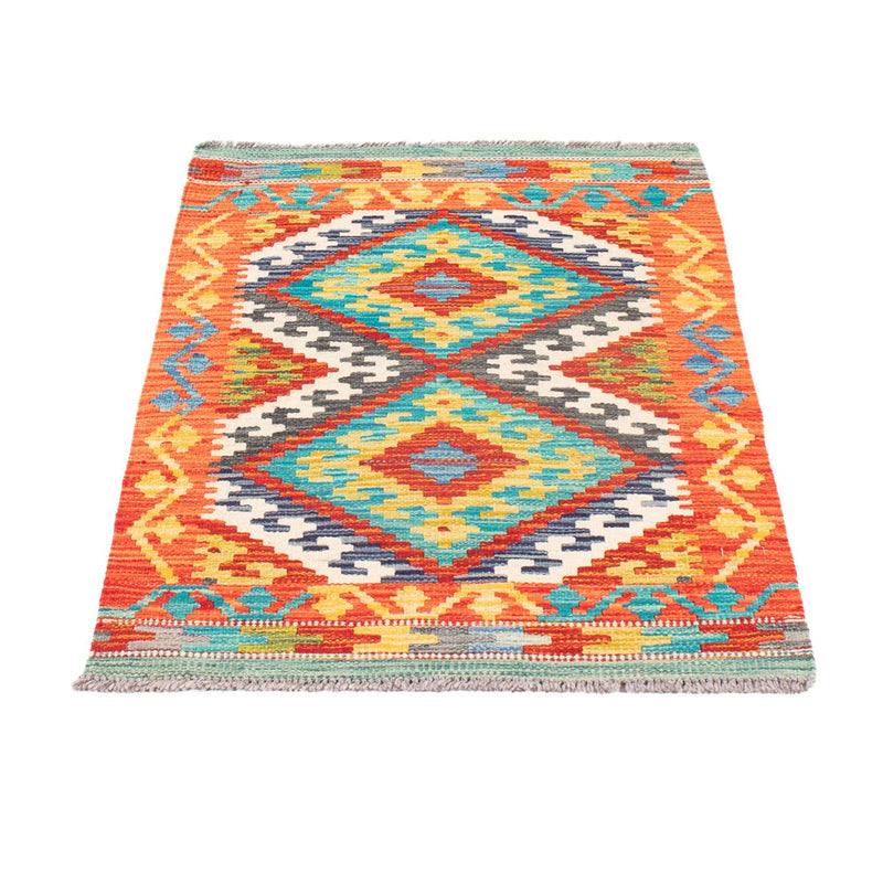 Kilim Maimana Tapete 90x60cm - Tapete de lã