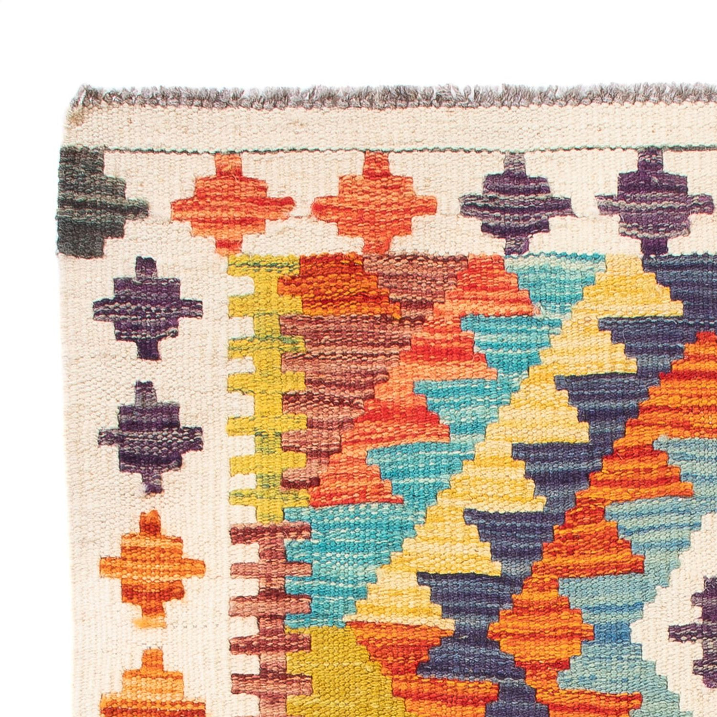 Kilim Maimana Tapete 84x62cm - Tapete de lã