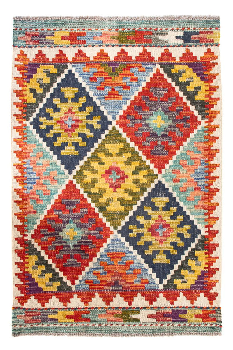 Kilim Maimana Tapete 93x65cm - Tapete de lã
