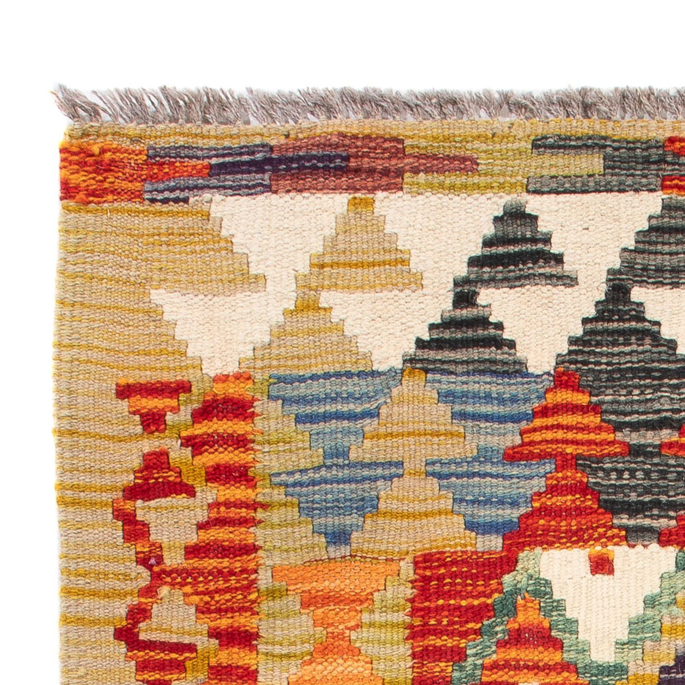 Kilim Maimana Tapete 87x60cm - Tapete de lã