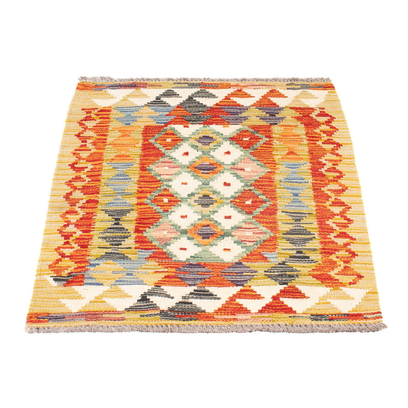 Kilim Maimana Tapete 87x60cm - Tapete de lã